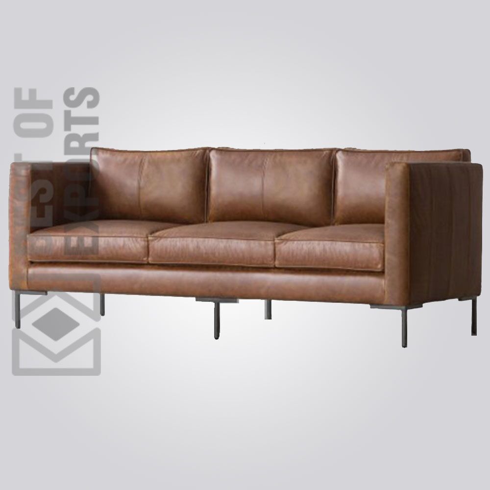 Aric Modern Leather Sofa