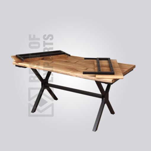 Industrial Extendable Dining Table 510x510 